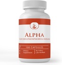 PURE ORIGENLY INGREDIENS Alpha Glicerilfoszforilkolin (Alpha GPC), (100 kapszula) Mindig tiszta, nincs adalék vagy töltőanyag, Lab ellenőrzött