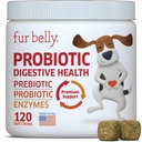 Probiotika für Hunde - Hot Spot Remedy for Dogs + Prebiotic - Dog Allergy Chews - Verbessern Sie Verdauung & Upset Tummy, Relieve Gas & Diarrhea, Dog Probiotics and Digestive Enzymes, 120 Dog Probiotic Chews
