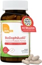 Zahler BioDophilus60, 60 milliárd CFU probiotikum + prebiotikus - 11 Strains napi probiotikus kiegészítés - Kosher probiotikumok nőknek az emésztésre, probiotikumok férfiaknak a gut egészségre (60 kapszula)