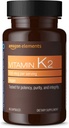   Elements Vitamin K₂ 100 mcg, 65 Capsules