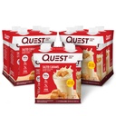 Quest Táplálkozás Kész inni sózott karamell fehérje shake, 30g fehérje, 3g Net szénhidrát, glutén mentes, Keto Friendly, 11 fl.oz 4 gróf (3-as csomag)