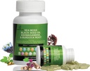 Sea Moss kapszula - 60 kapszula Seamoss Fekete magolaj Ashwagandha Burdock Gyökérpótlás, Ír-tengeri moszat kiegészítés C D3-vitamin Manuka & Gyermekláncfű, Több ásvány kiegészítés