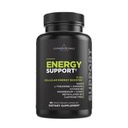 Livingood Daily Energy Support, 11-in-1 Supplement mit Magnesium, Vitamin B6, B12, Aminosäuren, L Carnitin, CoQ10, Ginseng & L Theanin, unterstützt natürliche Energie für Männer und Frauen, Vegan, 60 Kapseln