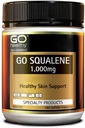 Go Healthy Go Squalene Skin Support, antioxidáns védelem, koleszterin szint támogatás 1000mg 180 Softgel Caps