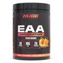 Hatalmas EAA kiegészítés, legmagasabb adagolt esszenciális aminosav por, 12.8g EAA & 8g BCAA Per szerving, izom növekedés, helyreállítás és teljesítmény (Peach Mango)