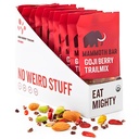 Mammoth Bar Goji Berry Trail Mix - 10 Organic Protein Bars - Prebiotikus • Paleo • Glutén mentes • Tojásfehérje • GMO mentes • Nyers • Premium Nuts