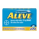 Aleve Caplets, Naproxen Nátrium- 220 mg (NSAID), fájdalom csillapító / láz csökkentő, # 1 Orthopedic Surgeon Ajánlott, 270 gróf