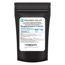 Életre felírt charcoin por, kókusz Shell Charcoin Ultra Fine Husk Food Grade Powder (8 oz)