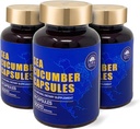 Tengeri uborka, Wild Caught kapszula Tengeri uborka, Természetes kivonat kiegészítés, Super Natural Antioxidant, Immune Builder, Cartilage Protection - 90 kapszula, 500mg / palack - Három üveg