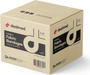 Dealmed Sterile Flexible Fabric Adhesive Bandages - 1x3 Inch - 100 / Box - 24 Box - Breathable First Aid Strip Pack - Soft Stretch Weund Patch for Medical, Requency Kits & Clinic