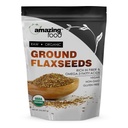 Amazing Food Ground Flaxseed Promotion 124; 2 Lbs Ț124; USDA Certified Organised Organisation 124; Vegan Thermal 124; Non- GMO Thermaceuticals 124; Gluten Free Thermal 124; Made in USA