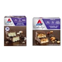 Atkins Endulge csokoládé kókusz bár 16 Count & Caramel Nut Chew Bar 5 Count Bundle