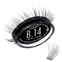 Lashify Bold 14mm Gossamer DIY Eyelash Extensions Refill, Black, Easy False eyelash for a Natural Look
