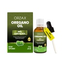 ORZAX Oregano olaj cseppek Olive Oil - 88% Carvacrol és 0,3% Thymol - Non-GMO & Sugar- Free & Gluten- Free & Vegan - Herbal Supplement for Immune Support and Digestive Health - 30 ml - 200 napos ellátás