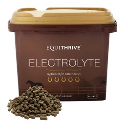 Equithrive Horse Electrolyte pellet, Vitaminok és ásványi kiegészítők kiegészítés, Lótakarmány-kiegészítők a képzés és a verseny, 4 £, 20 napos ellátás