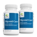 Terry Natural Thyroid Care - Immune Health & Energy Support Formula - Táplálkozási kiegészítés jód-hoz Thyroid Health Support - Wellness kiegészítés L- Tyrosine - 120 kapszula (2. csomag)