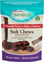 Benecol ® Soft Chews - Készült Klinikailag Proven Cholesterol- Lowering Plant Stanols - Koleszterin Management Supplement (120 Csokoládé Chews)