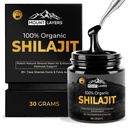 Pure Shilajit Resin Fulvic Acid - Himalayan Shilajit a férfiak és nők számára 85 + Trace Minerals - Támogatja a metabolizmust - Bone Health and Immune System - 500mg - 60 Servings - 30g Jar
