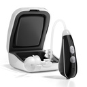 Ceretone hallási támogatások szeniorok - Nexus OTC hallási támogatások Superior Sound, Discreet & Light Weight, Nagy Ajándék, Fekete