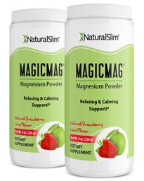 NaturalSlim Magicmag Pure Magnézium Citrate Powder - Stressz, Székrekedés, Izom