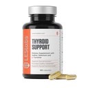 LES Labs Thyroid Support - Metabolic Health, Thyroid Hormon Production, Energy & Focus - Jód, L- Tirozin, Ashwagandha, Selenium & Turmeric - Non-GMO Supplement - 60 kapszula