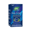 Nature 's Way Sleep Tonight, Stress- Reducing Formula to Promote Restiful Sleep *, With Ashwagandha and L- Theanine, Melatonin free, Vegan, 28 Tabletta (Packaging May Vary)