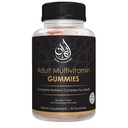 Halal Complete Complex Felnőtt Multivitamin Gummeaux 124; Natural Immune Boost for Men & Women