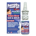 Pressureze Xtra - Natural- Tartósítószer Free - Sterile Nasal Spray - for Súlyos sinus congestion Relief - Opens Blocked Ear Canals, Horing - 245 Spray, 34 ml (1-es csomag)