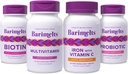 BariMells komplett post- Bariage sebészet köteg - multivitamin, vas C-vitaminnal, biotin, és probiotikumok