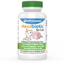 DrFormulas Nexabiotic Probiotic for Cats Promotions 124; Treass Hasmenés kutyáknak Saccharomyces Boulardi Lactobacillus Acidophilus, A legjobb probiotikumok kiegészítése Digestic Health 30 kapszula