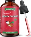 Wonder Paws Premium Kidney Support for Dogs - Cranberry Supplement for Dog UTI Treatment - Supports Bladder, Detox, Urinary & Kidney Health - Liquid Kidney Supplement for Dogs 2 oz (60ml)