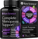 Menopauza kiegészítők nőknek - Fekete Cohosh Menopauza hőhullámok, éjszakai izzadás és hormonegyensúly DIM, Vitex, Dong Quai, Red Clover - Teljes menopauza támogatás Vaginalis egészség, 60 kapszula