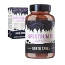 North Spore Organic 'Spectrum 10' High Potency Mushroom Capsules | Cognitive Supplement | Lion's Mane, Chaga, Cordyceps, Reishi, Turkey Tail | 10 Medicinal Mushrooms | Energy, Focus, Clarity - 60ct