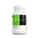 DAVINCI Labs D3-vitamin 5000 NE - Táplálékkiegészítés egészséges fogak és csontok, szív- és érrendszeri funkciók és immunegészség támogatására * - 5000 NE / adag - gluténmentes - 120 kapszula