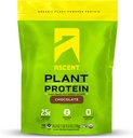 Aorm növényi alapú fehérje por - nem tejelő vegán fehérje, Nulla mesterséges összetevők, Soy & Gluten mentes, No hozzáadott cukor, 4g BCAA, 2g Leucine - csokoládé, 18 szerváció