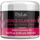 Dulàc - Devil 's Carom 98% krém Maximális hatáserősség 16.9 Fl Oz, természetes ízület és izomrelaxer krém rekurring izom és ízületi fájdalom, gazdagított mentol hűvös hatás