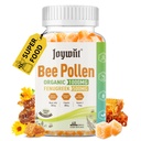 Bee Pollen 1000mg Sugar Free Gumies, w / Fenugreek, Royal Jelly, Propolis, Organic Bee Pollen Chewable Supplement for Women, Rich in E Vitamin, Immunity & Skin Care, 60 Counts