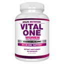 Arazo Nutrition Vital One Multivitamin für Damen - Daily Wholefood Supplement - 90 Vegan Kapseln
