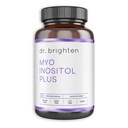 Dr. Brighten Myoinositol Plus - Doctor Formuled Ratio Myo- és D- Chiro- Inositol támogatása PCOS tünetek, Hormonegyensúly, Egészséges petefészek funkció, és rendszeres menstruációs ciklusok