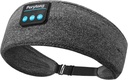 Perytong Vezeték nélküli alvófülek, Állítható fül Muffok az alváshoz, Bluetooth fejpánt vékony hangszórókkal, Alvási fejhallgató edzésre, Jóga, Utazás, Ajándék a nőknek és férfiaknak