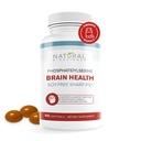 Szójamentes foszfatidil-szerin 100mg - Foszfatidil-szerin kiegészítés Sunflower Lecitinből, szabadalmaztatott Sharp PS100, Brain Health, Memory Aid, Cortisol Control, Mental Sharpness, Nem GMO, 90 Softgels