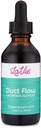 Duct Flow Szoptatás Támogatás - Clugged Milk Duct Relief kiegészítés, Herbal Szoptatás Támogatás Kiegészítés Tinktúra Mellnagyobbítás és Clugged Milk Duts (2 Fl. Oz)