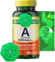 A-vitamin kiegészítés 2400 µg, 250 Softgels Bundle exkluzív vitaminok & Ásványok - A-tól Z - Jobb Ligth & Spring Guide