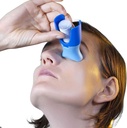 helyreállítás Eye Drop Helper Silicone Adapter - Pontos, One- Handed Eye Drop Guide for Seniors and Caregivers