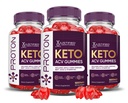 Indokolt laboratóriumok (3 Pack Proton Protein Keto ACV Gumies Advanced Formula 1000MG Proton Boost Pomegranate Beet Juice Powder B12 Vegan Nem GMO 180 Gumis