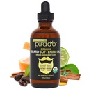 PURA D 'OR 4 Oz Organic Beard Softing Oil - Original Sandalwood Scent - Leave- In Condifier, Argan & Jojoba Oil - Mustache Care & Maintenance, Növelje Softness & Strength - Beard Hair, Skin & Face