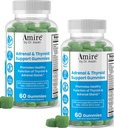 Amire by Dr. Awan Thyroid Support Gumies, Promotes Healthy Function of Thyroid, Kelp, Selenium & Ashwagandha to Immunity, Metabolizmus, 120ct, 60day Supply