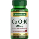 Természet Bounty CoQ10, Heart Health and Health Aging, Diétás kiegészítés, 200mg, 45 Rapid Release Softgels