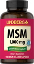 Lindberg MSM Capsules 1000mg d.m. 124; 150 Pills.