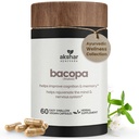 AKSHAR Ayurveda - Bacopa 500 mg Brahmi kiegészítés, fiatalító rendszer, Bacopa tabletták a felnőttek kognitív funkciójának támogatására, Vegan Cruelty Free Bacopa Monnieri (60 gróf)